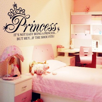 Princess Art Quote Wall Decals 